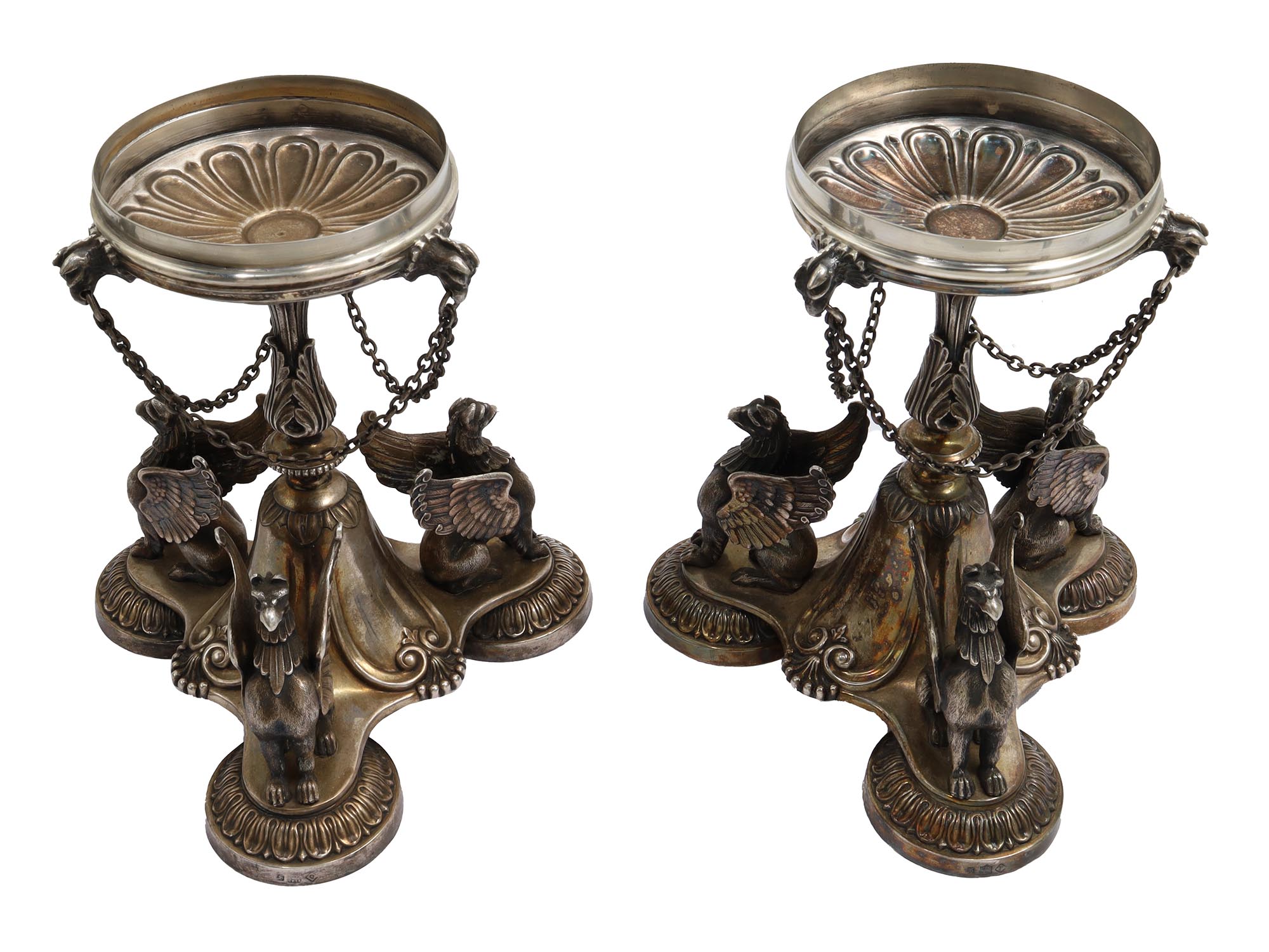 THOMAS BRADBURY & SONS SILVER PLATED CENTERPIECES PIC-7